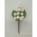 High Quality Christmas Decoration with Artificial Foam Berries and Artificial Flower for Home Decor